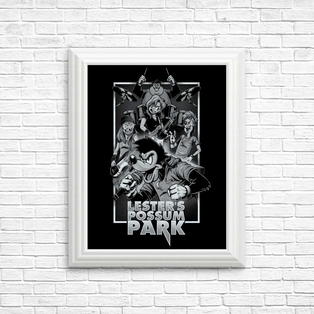 High - Quality Possum Park Posters and Prints from Studio Mootant