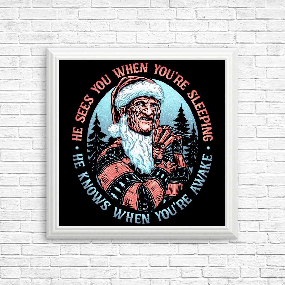 Nightmare Santa - Wall Posters and Art Prints