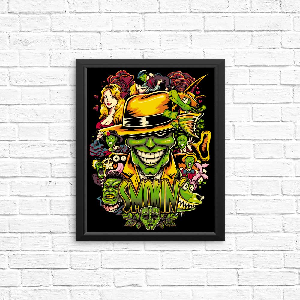 High - Quality 'Smokin' Posters & Prints by Andriu Illustrations
