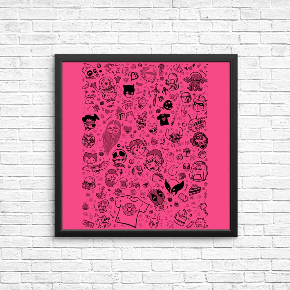 Charming Doodles - Artistic Posters and Prints