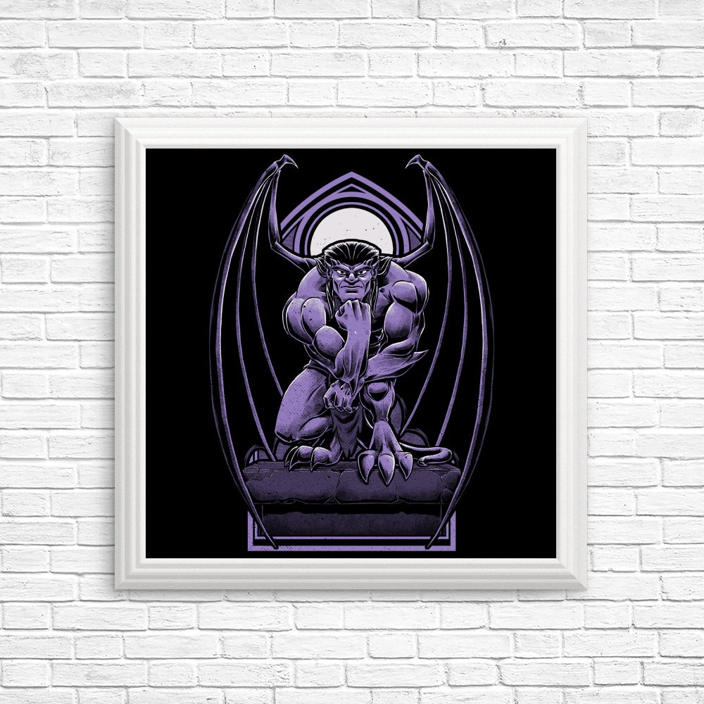 High - quality Gargoyle Statue Posters and Prints from Studio Mootant