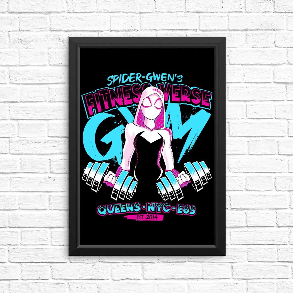 Gwen's Inspiring Fitness Verse - High - Quality Posters & Prints