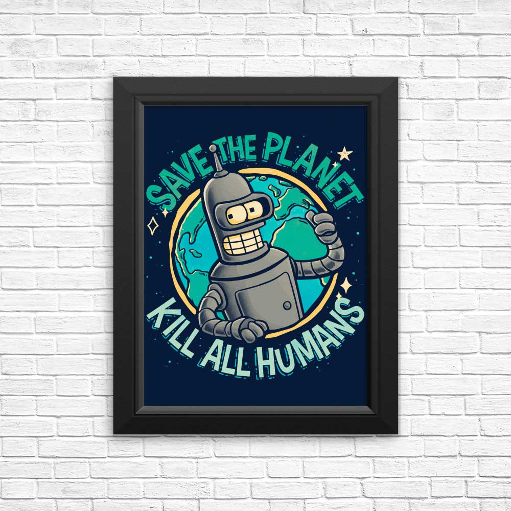 Eco - Friendly Posters & Prints for Planet Saving