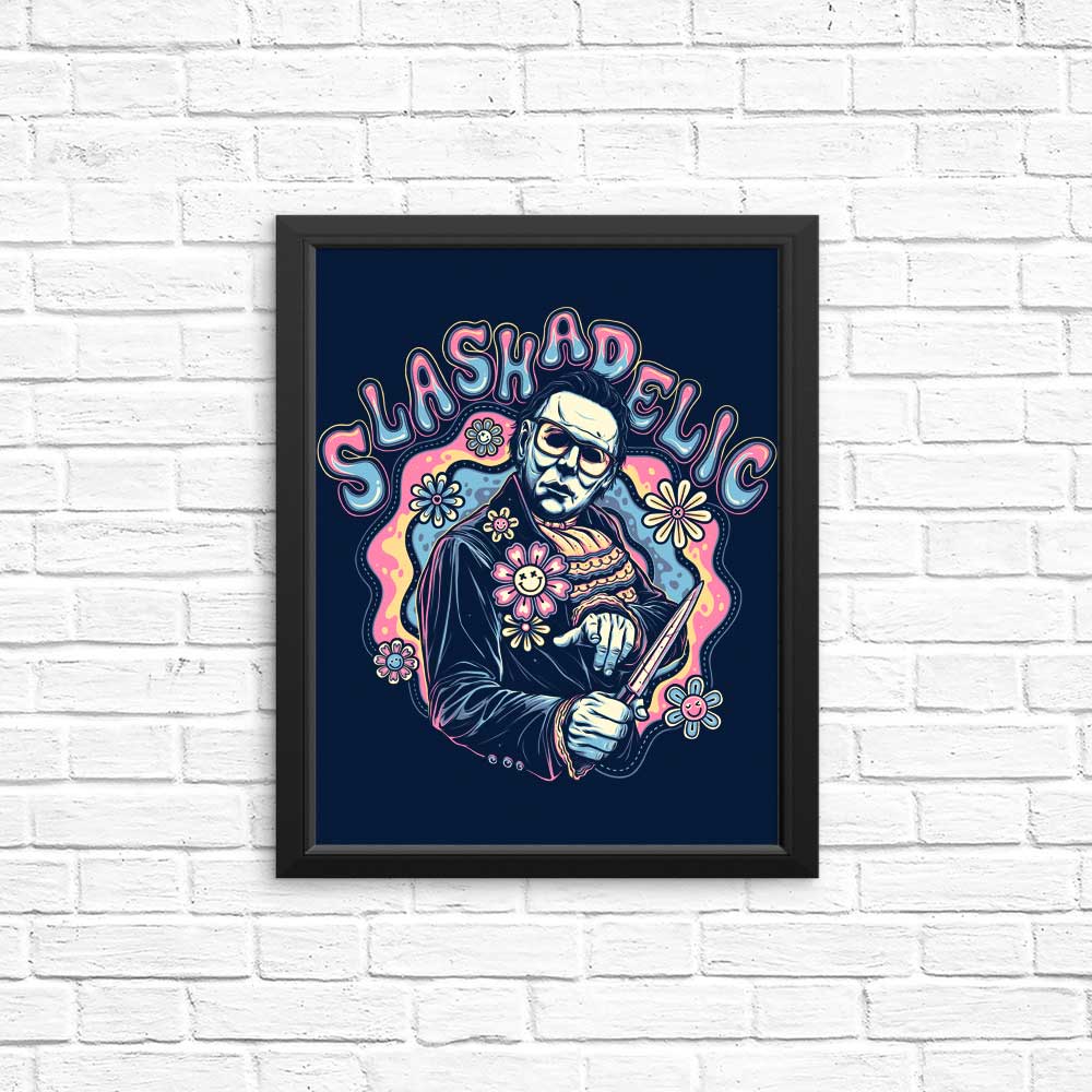 Slashadelic High - Quality Posters & Prints by Momma Gorilla