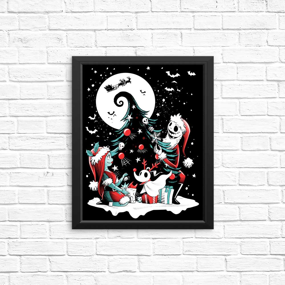 Alemaglia's Spooky Christmas Nightmare Posters and Prints