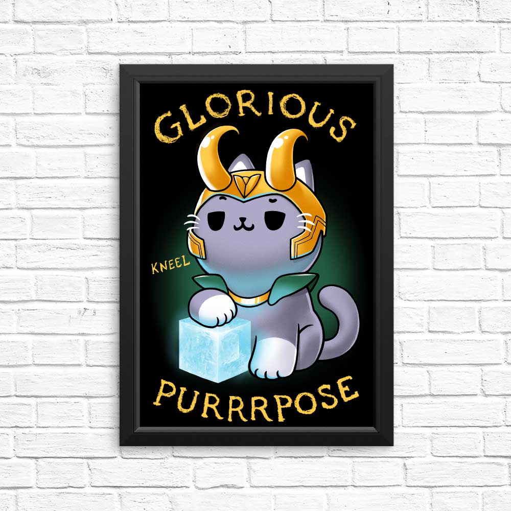 High - Quality Mischief Cat Posters and Prints by BlancaVidal