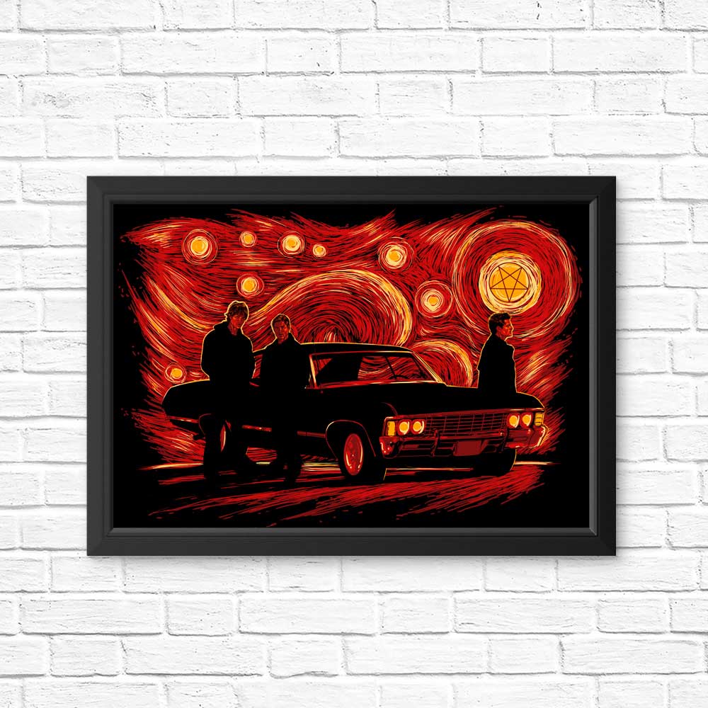 Starry Winchesters (Alternative) High - Quality Posters & Prints