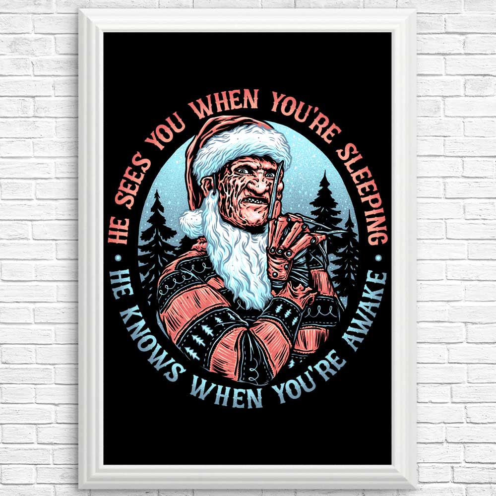 Nightmare Santa - Wall Posters and Art Prints