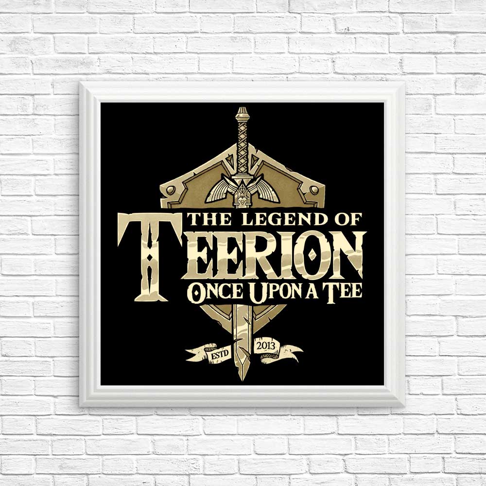 High - quality Teerion Legend Posters and Prints