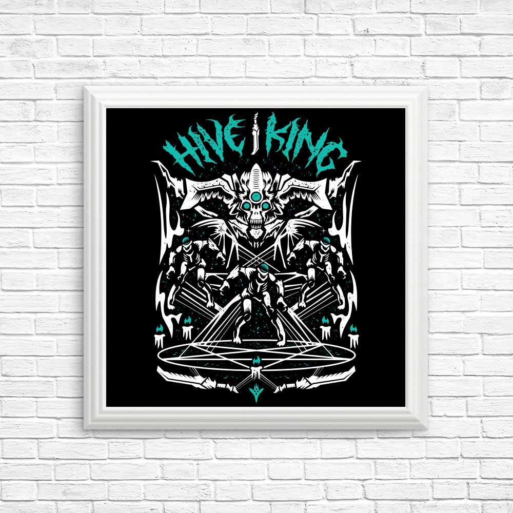 Hive King High - Quality Posters and Prints by Logozaste