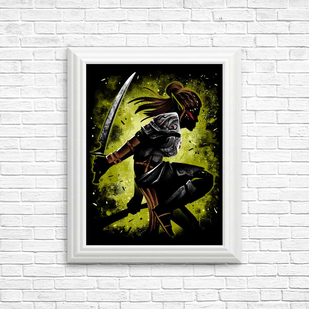 Printed Posters of Githyanki Warrior