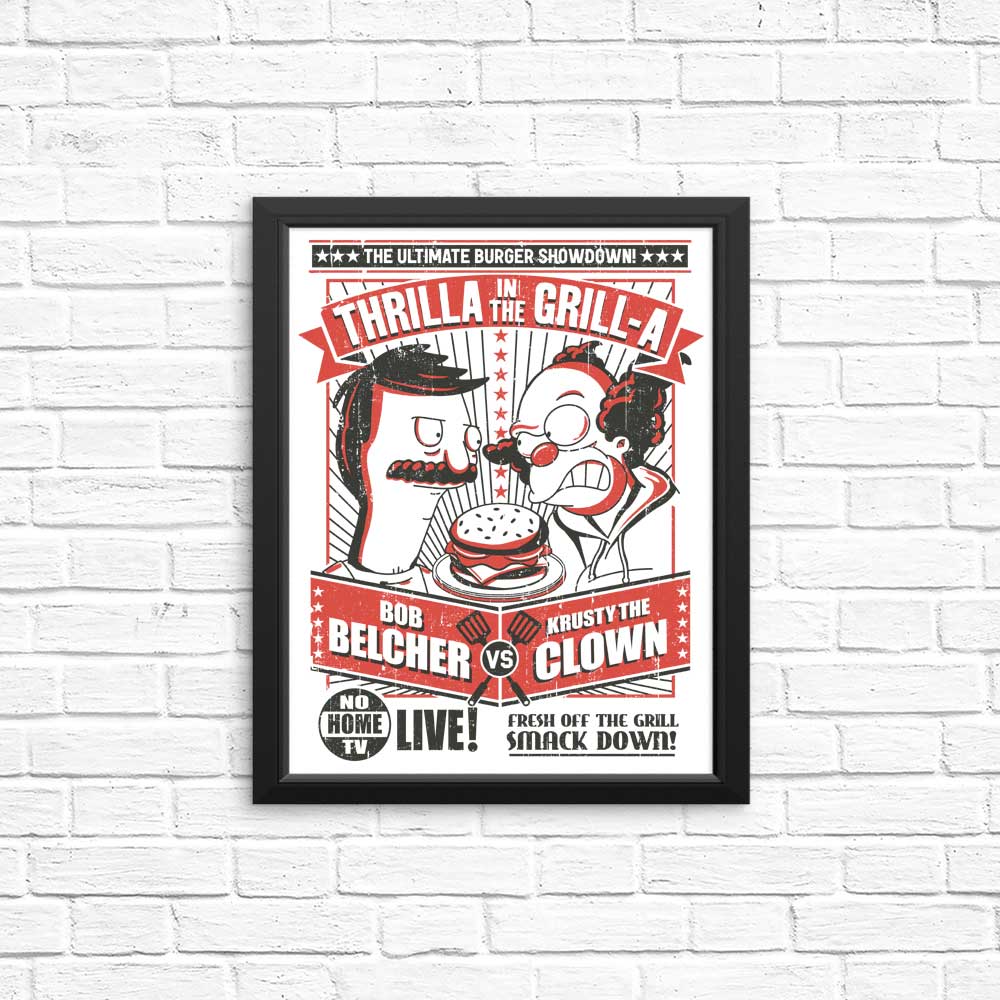 Thrilla in the Grill-a - Art Posters and Prints for Decor