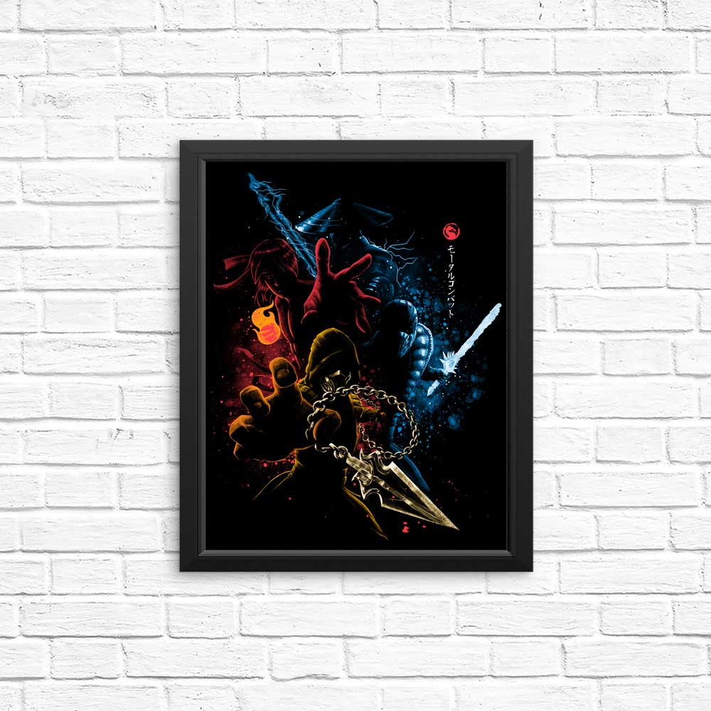 Stunning Mortal Fighters Posters and Prints from Teesgeex