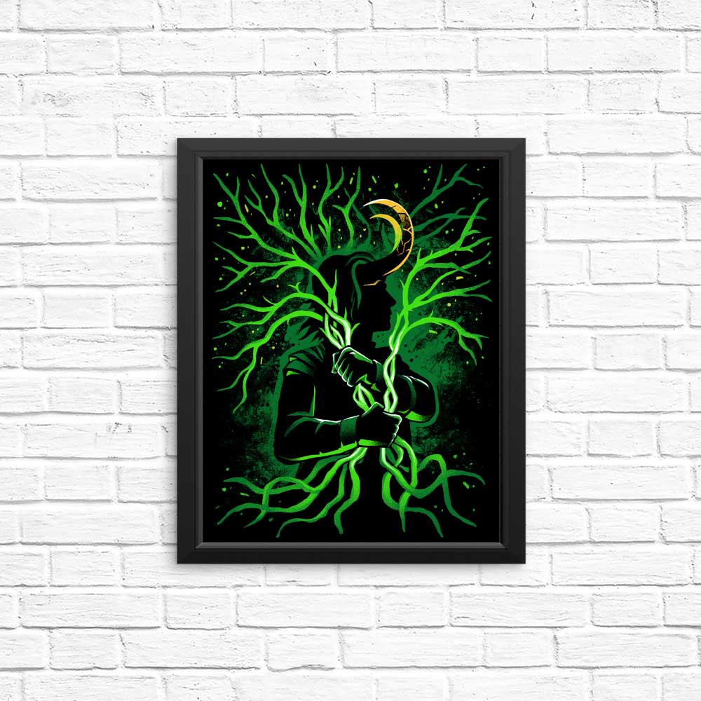 Alemaglia's Enchanting God of Stories Posters and Prints