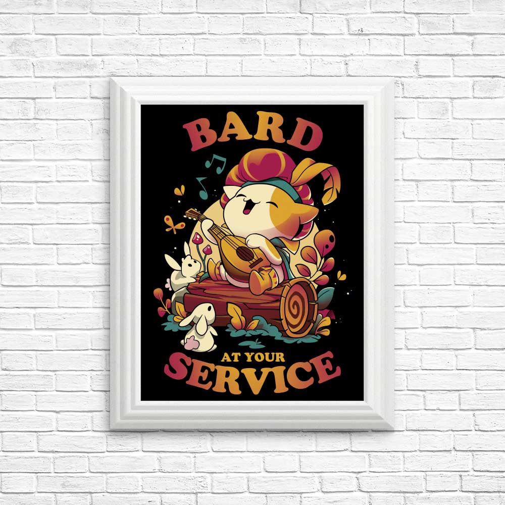 High - quality 'Bard at Your Service' Posters & Prints