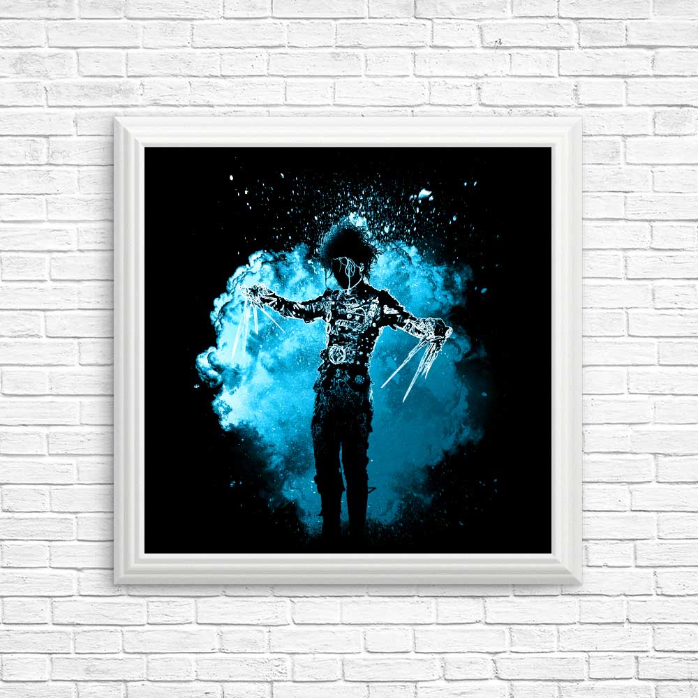 High - quality Posters & Prints: Soul of the Scissor Hands by Donnie Illustrations