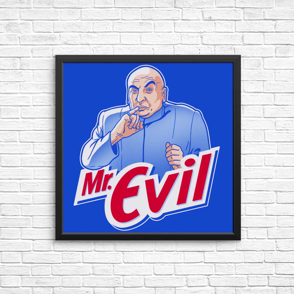 High - Quality 'Mr. Evil' Posters and Prints from Getsousa!