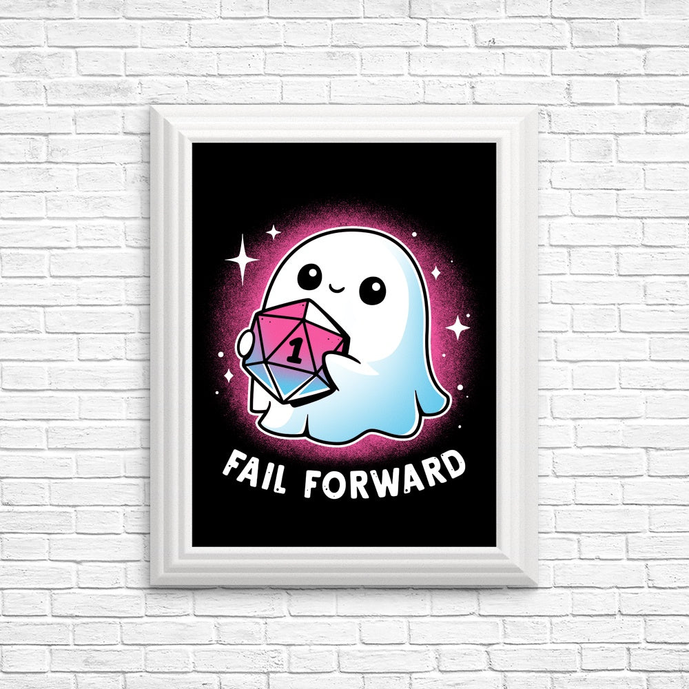 Fail Forward Inspirational Posters and Wall Prints