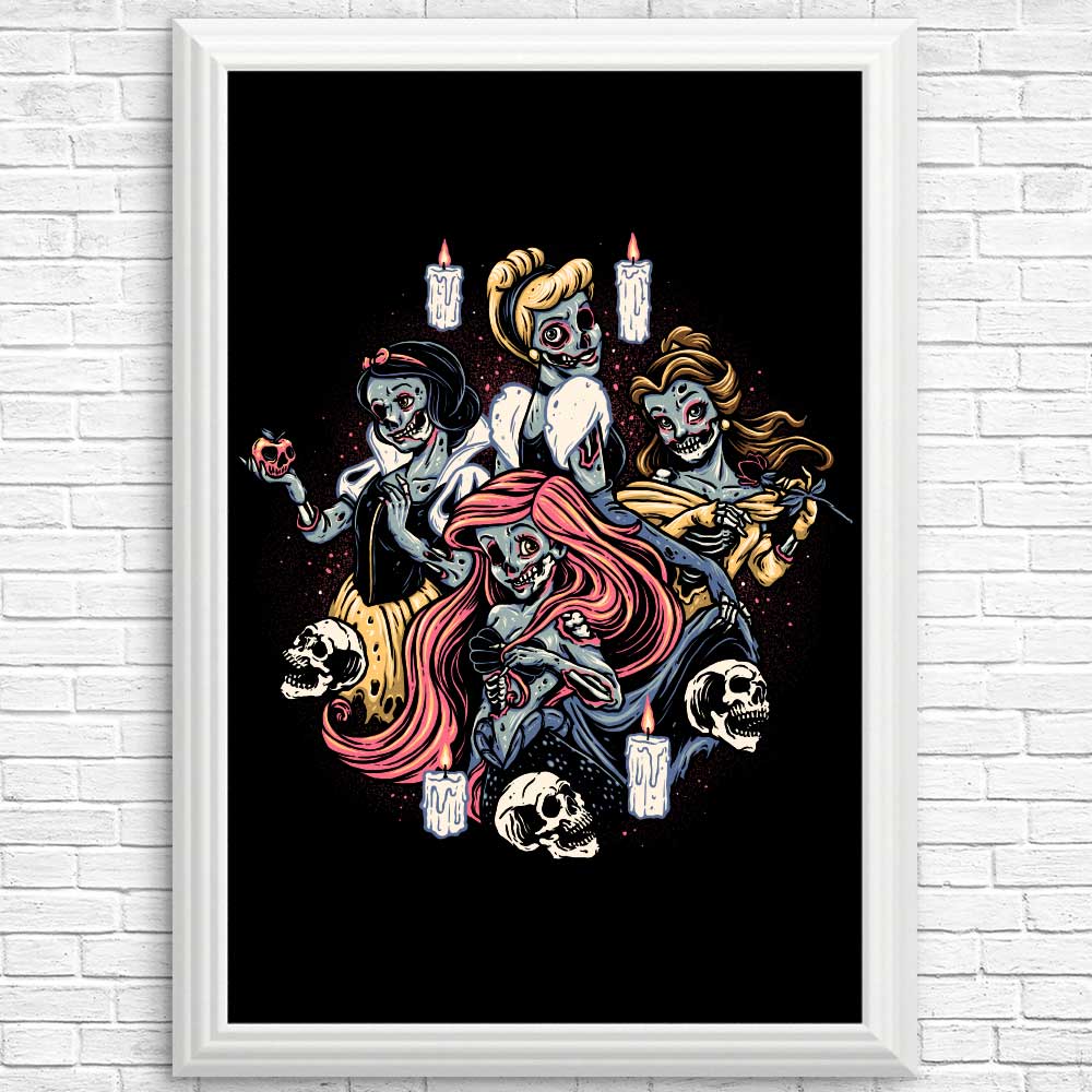 High - Quality Undead Princesses Posters and Prints by Momma Gorilla