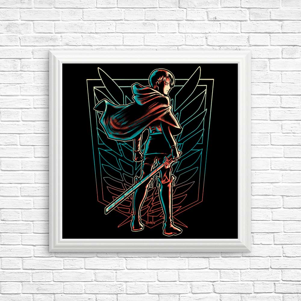 Powerful Soldier - High - quality Posters and Prints for Wall Decor