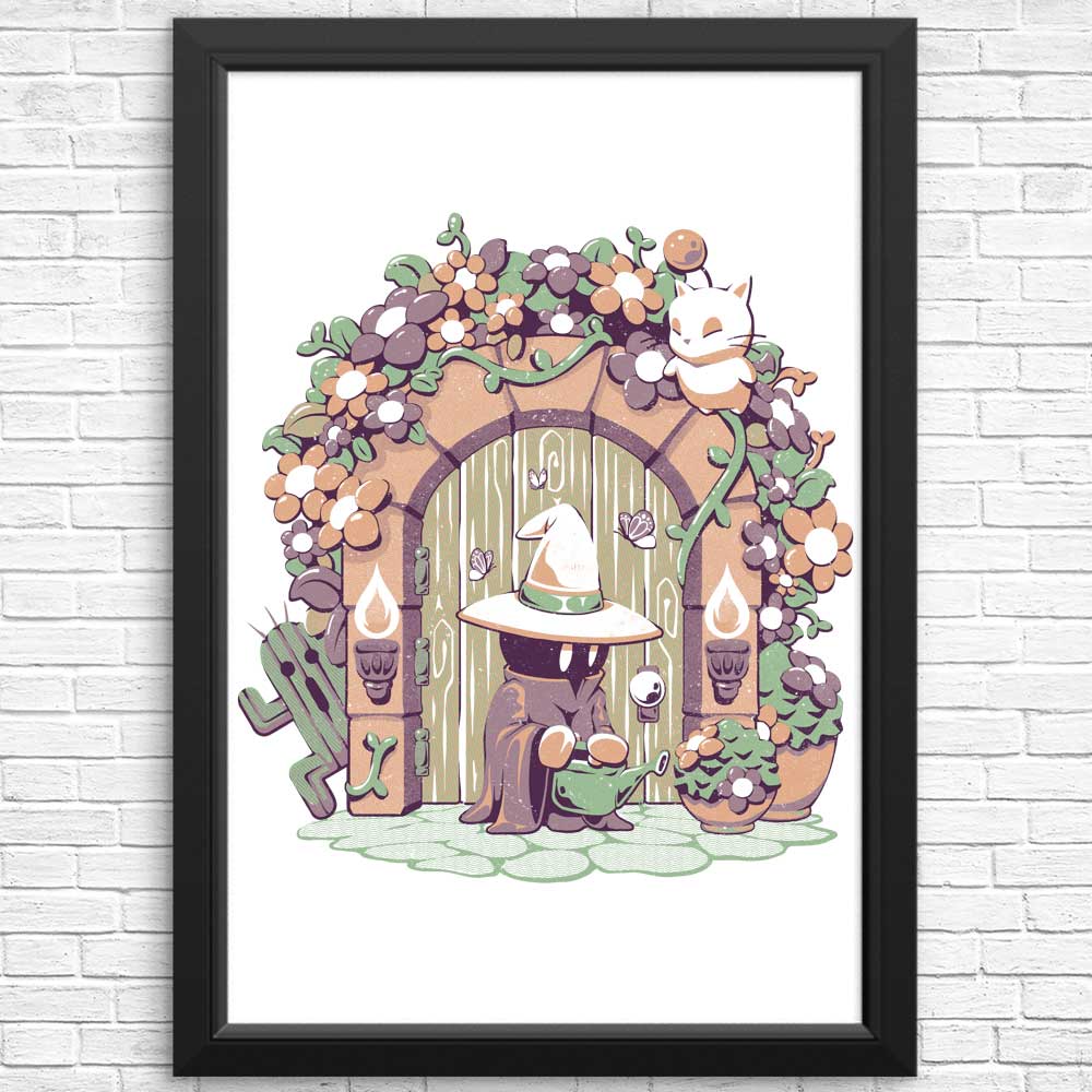 Elegant Fantasy Garden Posters and Prints