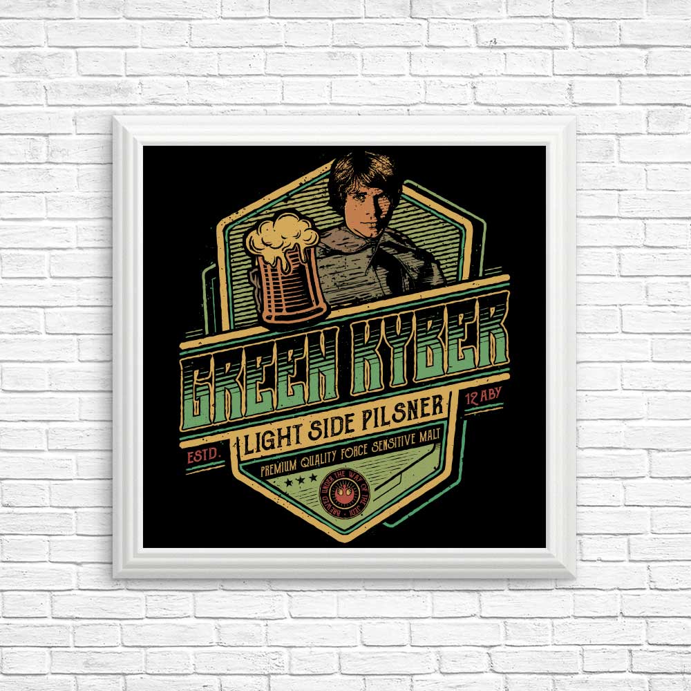 High - Quality Green Kyber Pilsner Posters and Prints
