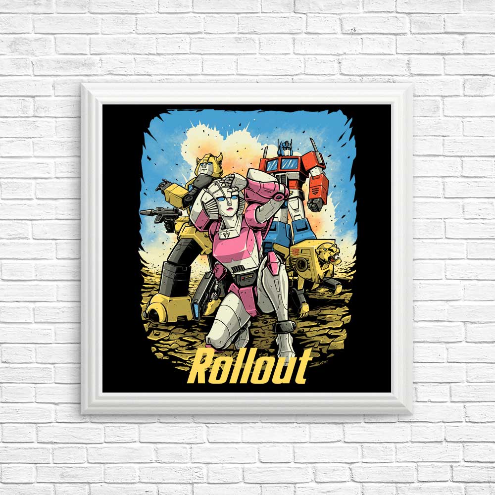 Cyber Wasteland - High - Quality Posters and Prints
