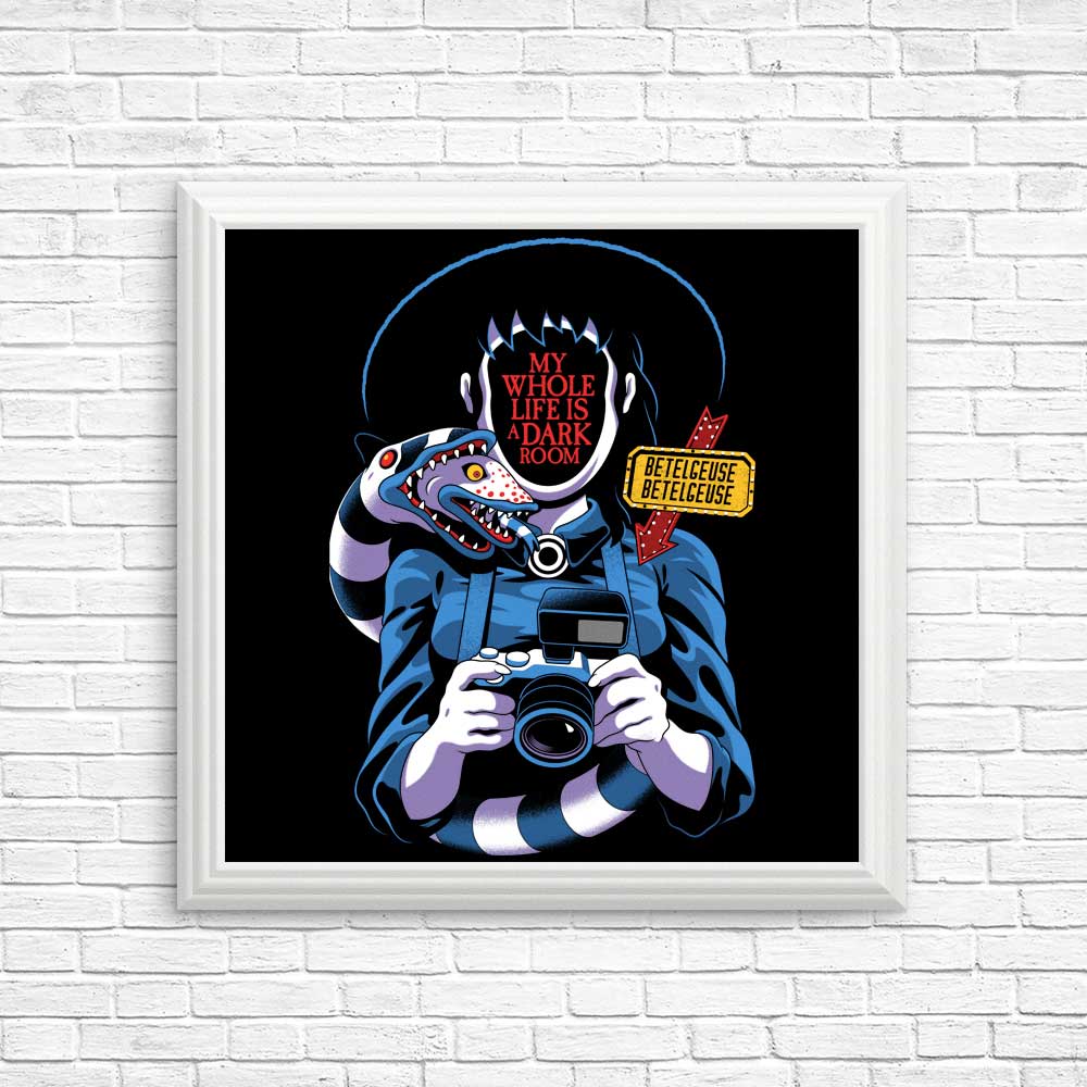 High - quality 'Life is a Dark Room' Posters & Prints by Jorge Tirado
