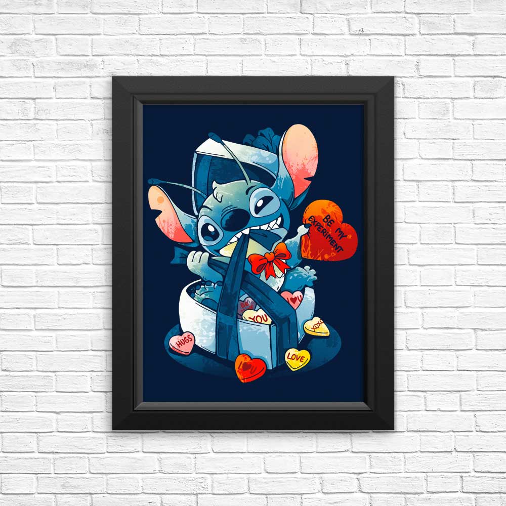 Be My Experiment - High - Quality Poster Prints from Vallina84