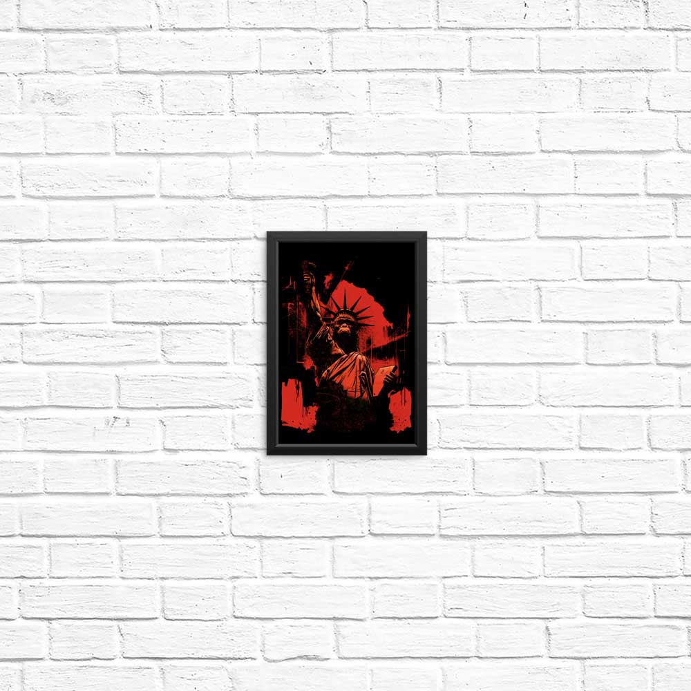 High - Quality Primal Liberty Posters and Prints by Kharmazero