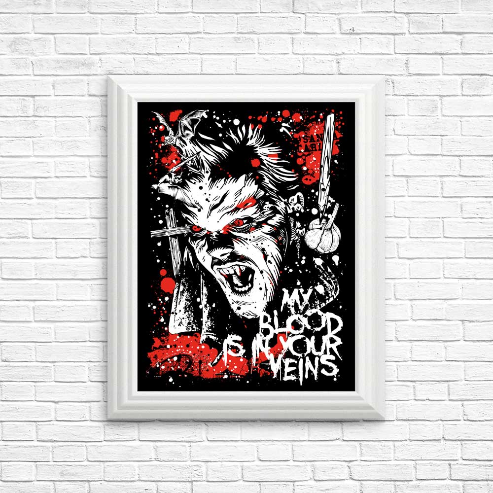 Arinesart's Blood in Your Veins - High - Quality Posters & Prints
