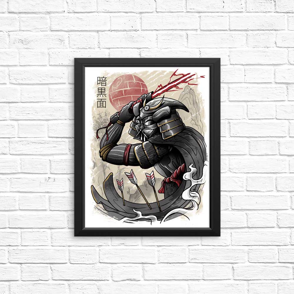 Dark Samurai Artistic Posters and Prints for Decor