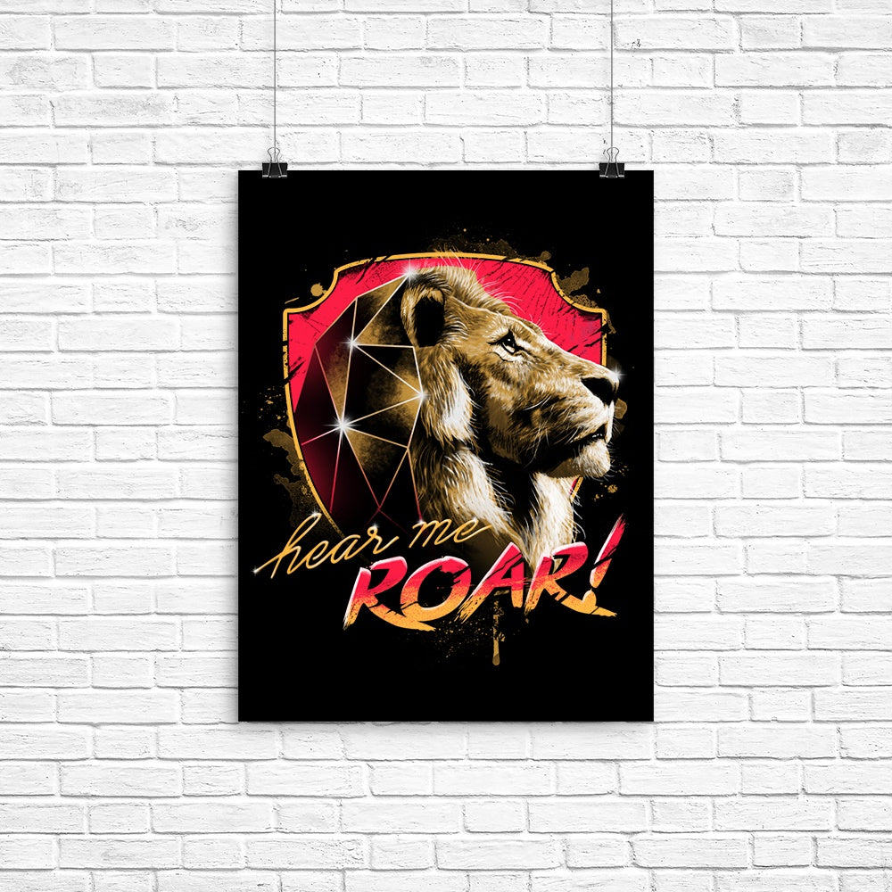 XENOS - High - Quality 'Epic Roar' Photographic Poster