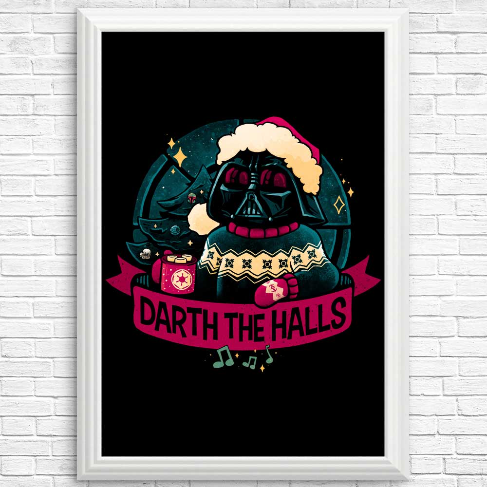 Darth the Halls Wall Posters and Prints Collection