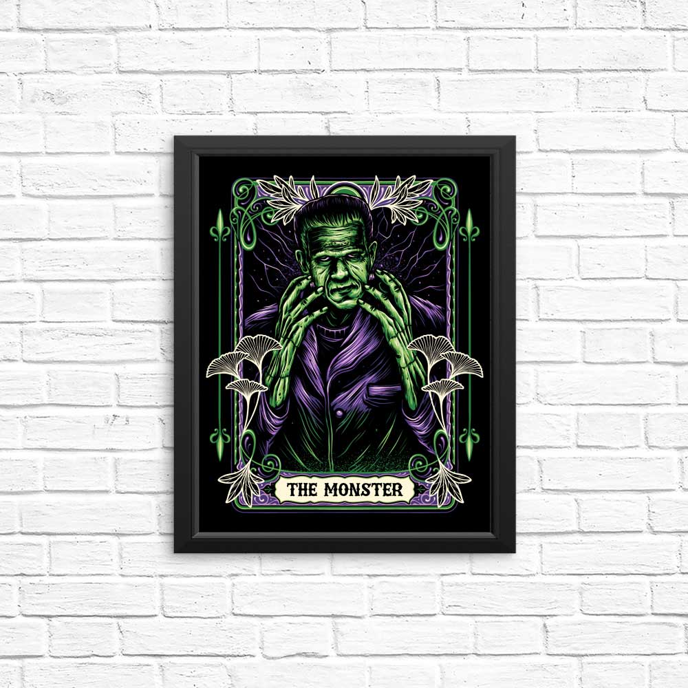 Glitchygorilla's The Monster - Unique Posters & Prints