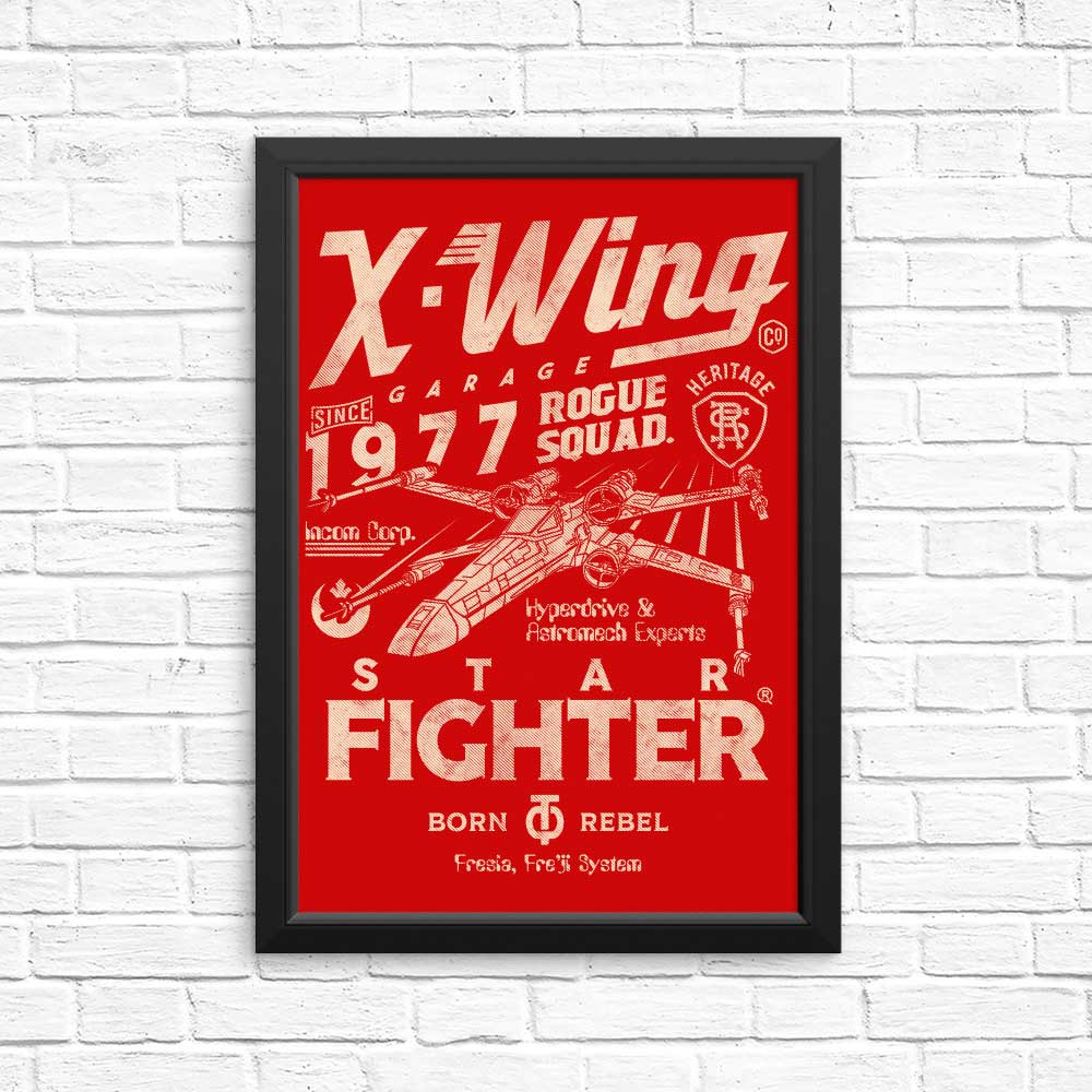 Arinesart's Star Fighter Garage - Stunning Posters & Prints