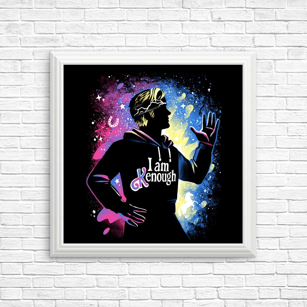 Inspirational 'I Am Enough' Wall Art - Posters and Prints