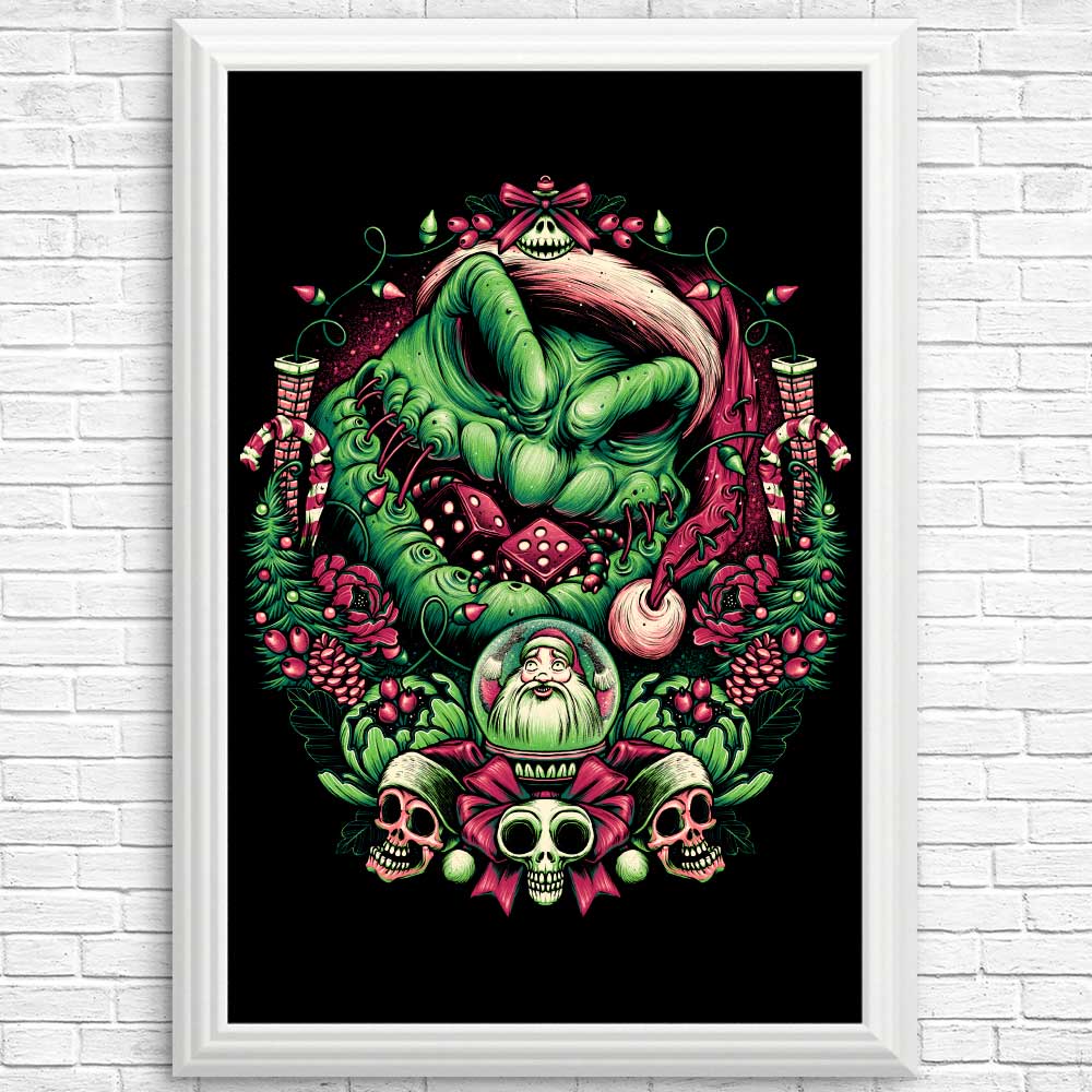 High - Quality Christmas Boogeyman Posters and Prints for Your Space