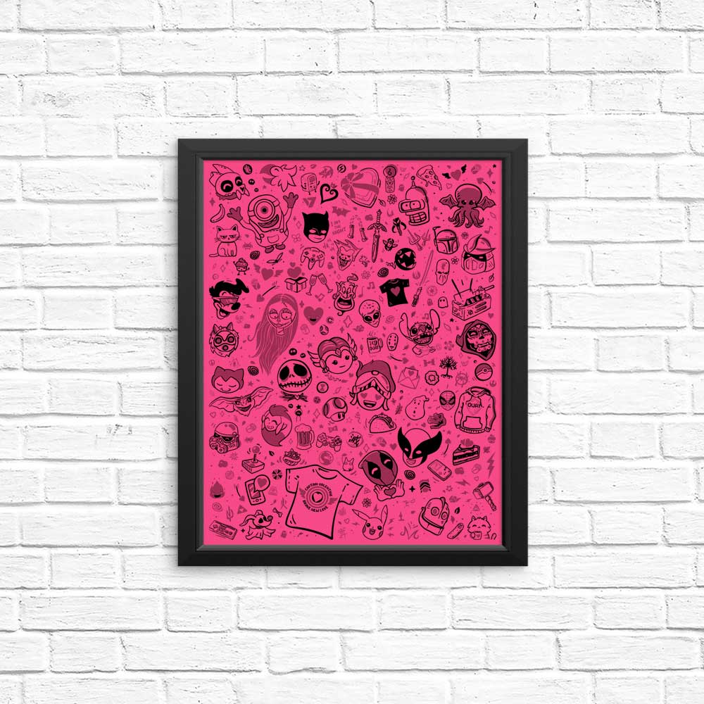 Charming Doodles - Artistic Posters and Prints