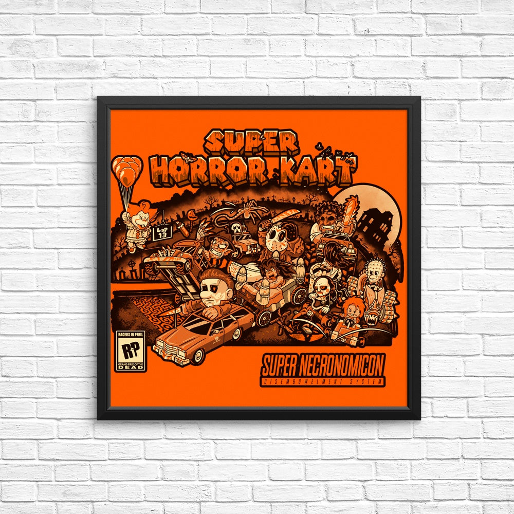 Episode 12: Super Horror Kart - High - Quality Posters and Prints