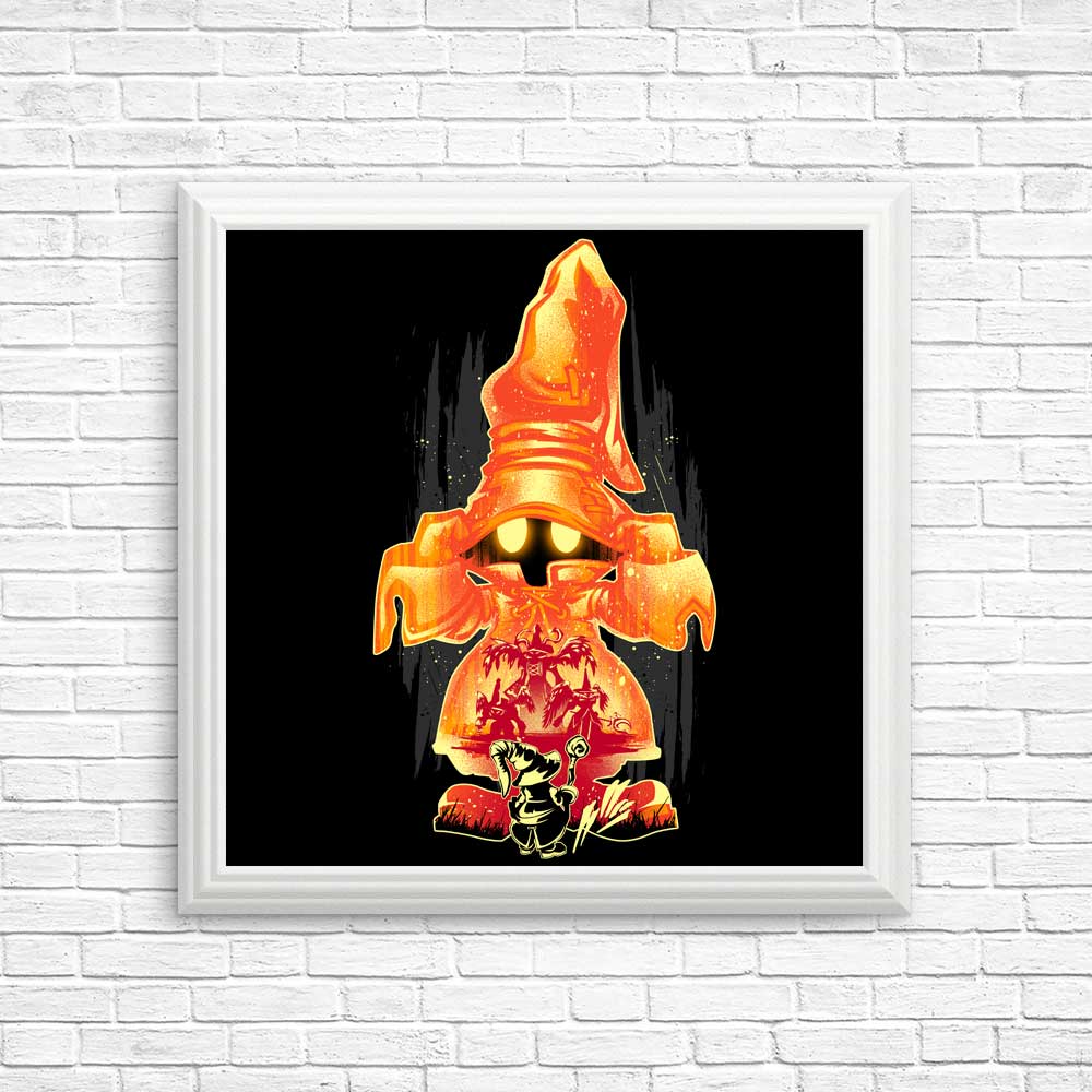 Black Wizard Themed Art Posters and Prints