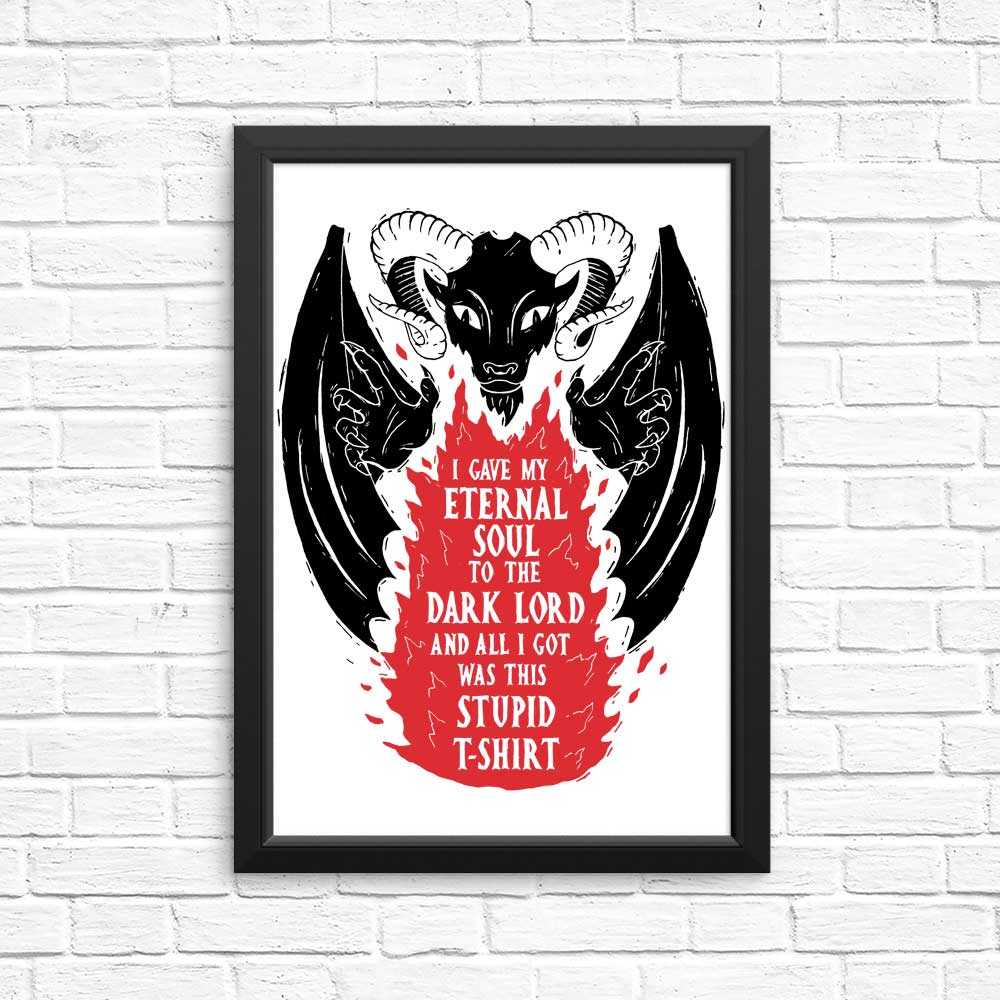 Unique Posters & Prints - 'Not a Great Deal' by DinoMike