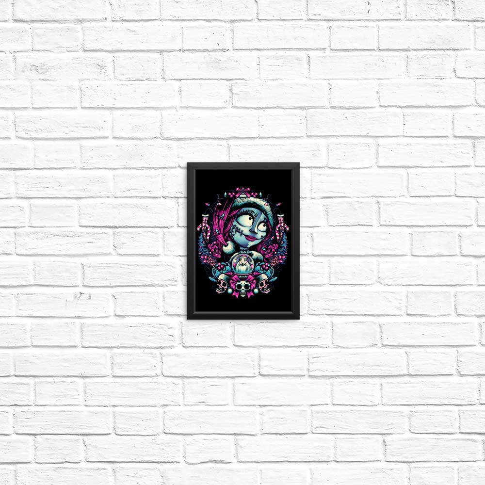 Festive Christmas Ragdoll - High - Quality Posters & Prints