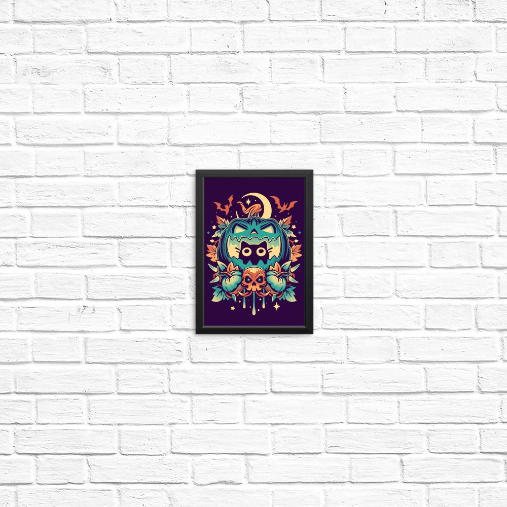 Episode 11: Spooky Halloween Cat Posters and Prints - Decorative Wall Art