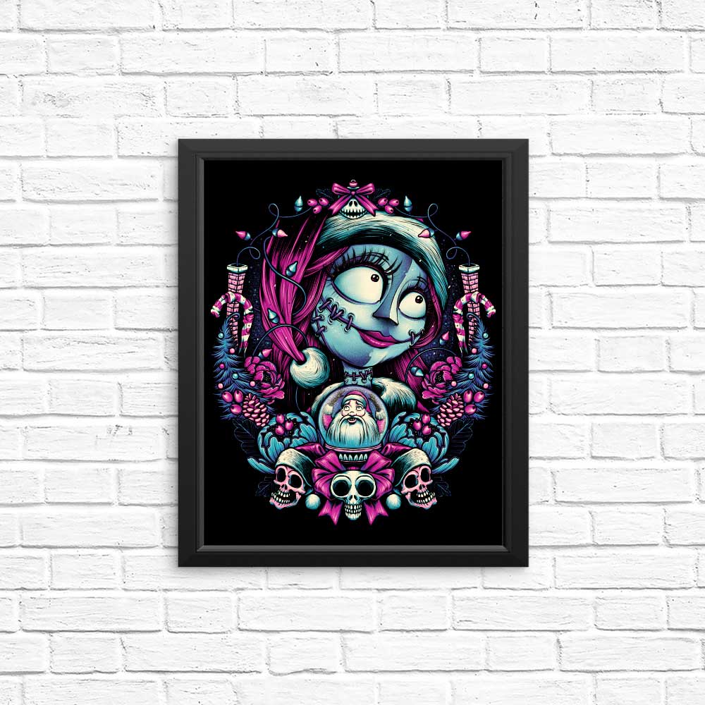 Festive Christmas Ragdoll - High - Quality Posters & Prints
