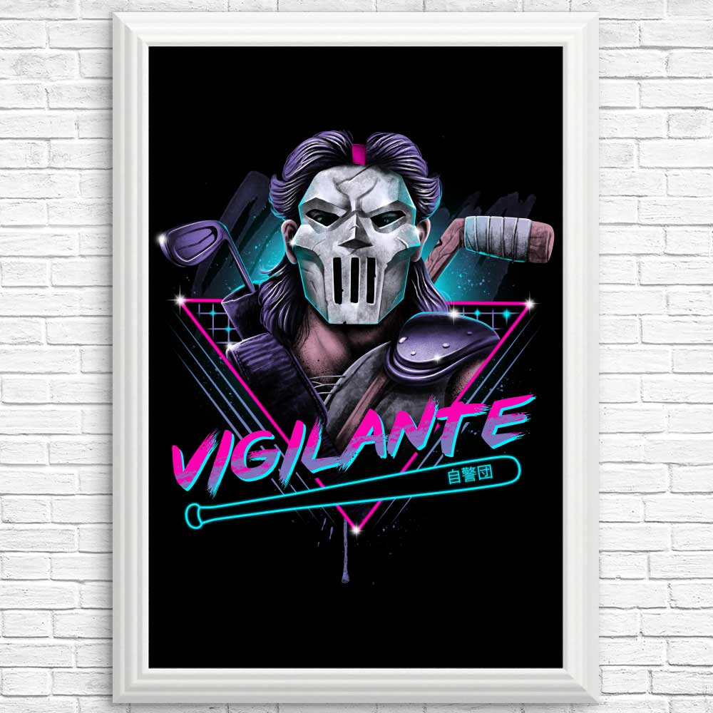 High - quality Rad Vigilante Posters and Prints by XENOS