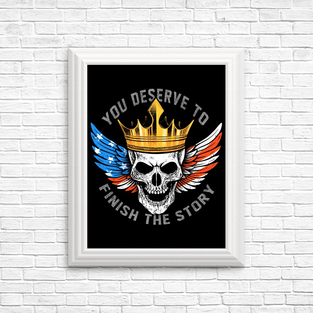 Finish the Story (Alternative Version) - Wall Posters and Prints