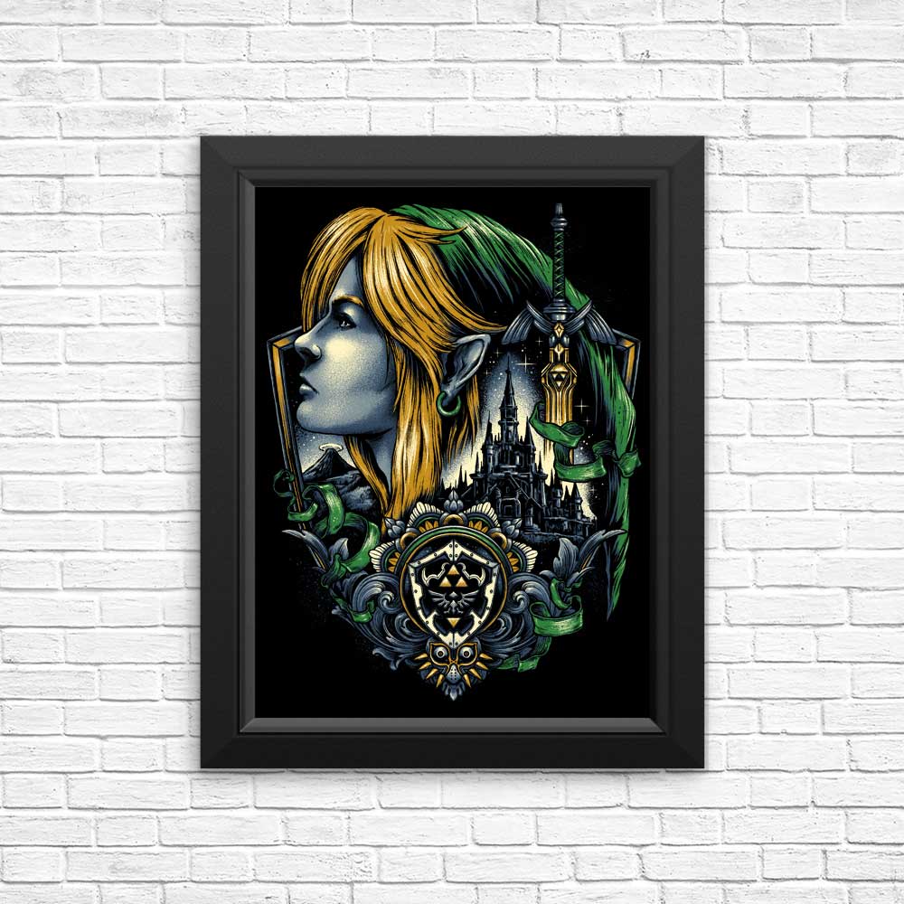 Legendary Emblem - High - Quality Posters and Prints for Wall Decor