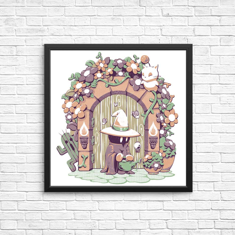 Elegant Fantasy Garden Posters and Prints