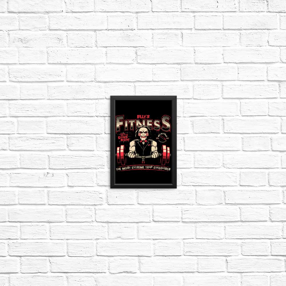 Billy's Fitness High - Quality Poster and Print Collection